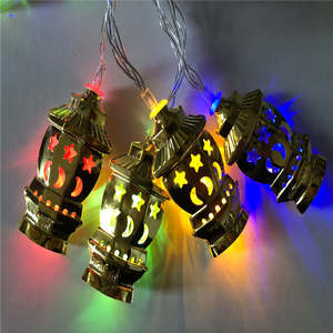 Ramadan Eid noël design moderne palais lanterne style guirlande lumineuse led décor <span class=keywords><strong>pour</strong></span> chambre mur <span class=keywords><strong>porte</strong></span> extérieur intérieur affichage - Product Image 1