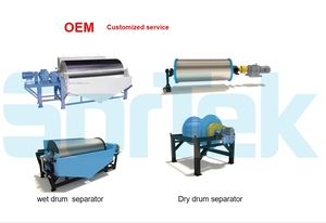 Khô trống tách công nghiệp vĩnh viễn trống tách từ tính cho khai thác mỏ - Product Image 2