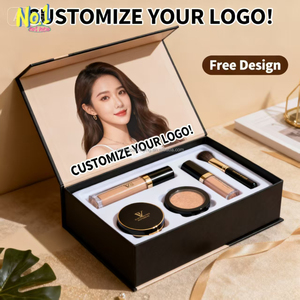 Set di Lucidalabbra Lucido Personalizzato con Logo, Smalto per Unghie e Applicatore a Spugna, Confezione Regalo per Lucidalabbra - Product Image 2
