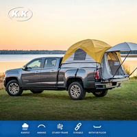 Tente de camping pour camionnette Kawagebo Kamp (KK) à installation rapide, imperméable, pour benne de camionnette de 5,5 à 6 pieds, compatible avec Ford, GMC, Toyota