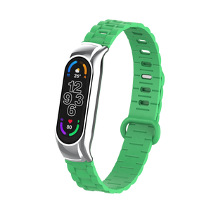 Correa de reloj para <span class=keywords><strong>Xiaomi</strong></span> Mi <span class=keywords><strong>Band</strong></span> 7, funda de Metal suave de TPU, novedad - Product Image 6