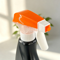 Pulvérisateur à gâchette en mousse plastique 28/400, pistolet à mousse à double couvercle et grand levier, débit élevé de liquide