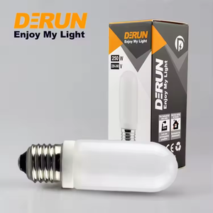 LAMPE HALOGÈNE CRI100 <span class=keywords><strong>JDD</strong></span> CLAIRE Dépolie 75W 120W 100W 150W 250W 110V 220V Culot <span class=keywords><strong>E27</strong></span> DIA. 31,5 MM, HAL-<span class=keywords><strong>JDD</strong></span> - Product Image 1