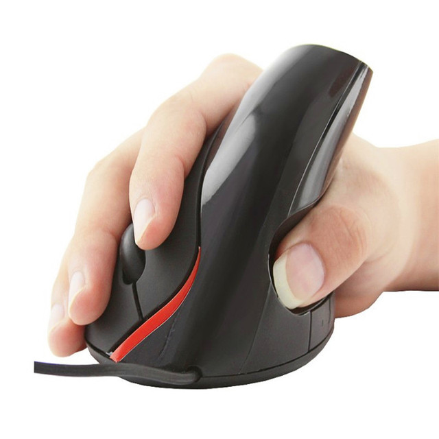 2.4GHz Game Wireless Mouse 2000DPI USB Gaming Mice for Tablet PC Ergonomic Design Vertical Mouse