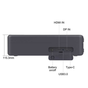 Thương hiệu mới siêu mỏng 27 inch 8 + 128GB màn hình cảm ứng Máy nghe nhạc video thông minh TV Android 12 packgo xách tay cặp - Product Image 3