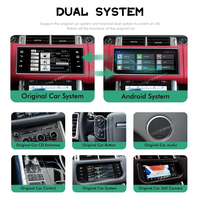 Autoradio Android 12 de 12,3 pouces 128 Go pour Land Rover Range Rover Sport L494 2013 2014-2022 Écran tactile AC Lecteur multimédia
