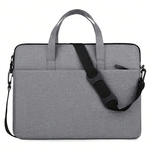 Sac à bandoulière pour ordinateur portable en polyester imperméable, léger, 15 pouces, élégant, pour femmes et hommes, mallette tendance pour ordinateur portable - Product Image 1