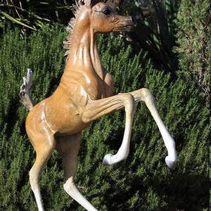 Escultura de <span class=keywords><strong>Caballo</strong></span> Árabe de Latón Grande de Alta Calidad Más Vendida - Product Image 4