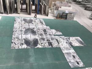 Mô hình độc đáo voi hạt đá cẩm thạch trắng đại dương bão đá cẩm thạch cho trang trí trong nhà và ngoài trời - Product Image 6