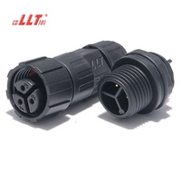 LLT IP67 IP68 2 3 4 5 6 7 Connecteur circulaire étanche à 8 broches M16 pour montage sur panneau