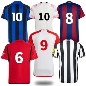 23-24 Custom Soccer Uniform Adults Children Automated Cutting Embroidery Football Team Wear