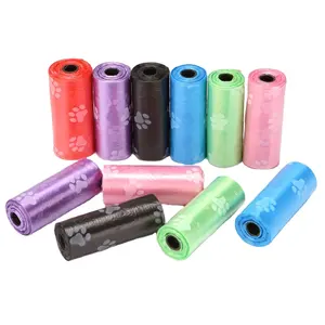 Eco Friendly products Plastic Pet Waste Poo Bag Guaranteed Leak Proof Disposable Biodegradable Thick Dog cat Poop Bags