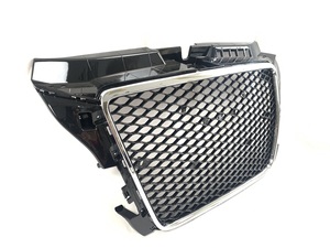 Grille de radiateur noir brillant véritable Sportback <span class=keywords><strong>RS3</strong></span> <span class=keywords><strong>LOOK</strong></span> GRILL <span class=keywords><strong>8P</strong></span> 2008-2012 pour <span class=keywords><strong>A3</strong></span> <span class=keywords><strong>8P</strong></span> - Product Image 5