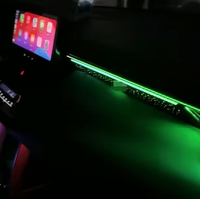 Kit d'éclairage d'ambiance LED coloré pour l'intérieur de la voiture, 64 couleurs, 12V, pour Toyota COROLLA CROSS 2020-2025