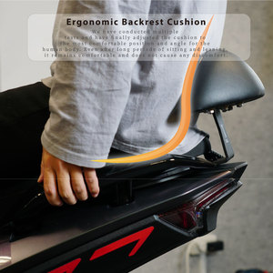 Precio al por mayor, respaldo de asiento Rea ajustable para motocicleta Premium para Sym Mmbcu 158 - Product Image 4