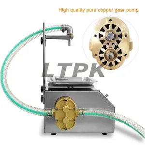 L15 High Accuracy Honey Peanut Butter Filler Weighting Oil Jar Cosmetics Lotion Filling Machine For Small Business