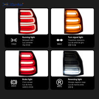 Conjunto de Luces Traseras para Mitsubishi Pajero V97 V93 2006-2020, Luces LED Secuenciales, Accesorios de Repuesto para Automóviles