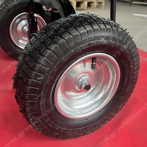 Nhà Máy Bán Hàng Trực Tiếp 4 Bánh Xe Tiện Ích Ngoài Trời Vườn Xe Đẩy Vườn Công Cụ Giỏ Hàng Vườn Tipping Trailer Tàu Sân Bay - Product Image 6