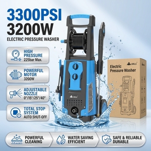 Idropulitrice Commerciale Professionale ad Alta Pressione 3200W 200 <span class=keywords><strong>Bar</strong></span> - Product Image 1