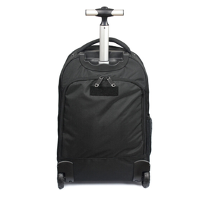 SUISSEWIN <strong>Black</strong> Wheeled <strong>Backpack</strong> Trolley Travel Business <strong>Backpack</strong> Trolley <strong>Man</strong> Bag Laptop <strong>Backpack</strong> with Wheels - Product Image 2