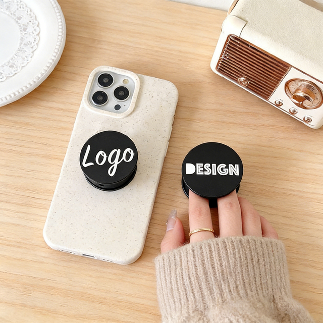 Customized LOGO High-quality Popping Mobile Phone Socket Desktop Mobile Phone Stand