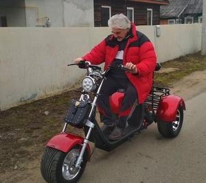 Vehículo Eléctrico de <span class=keywords><strong>Tres</strong></span> <span class=keywords><strong>Ruedas</strong></span> <span class=keywords><strong>Harley</strong></span> de 60V 1500W con Certificación EEC, Control Remoto, Resistente al Agua y Frenos Electrónicos - Product Image 5