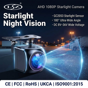 Cámara de Visión Nocturna Starlight AHD 1080P A408C-180 a Todo Color en la Noche, Cámara de Reversa Impermeable para Vehículos Comerciales - Product Image 1