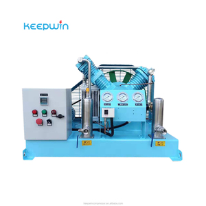 เครื่องอัดอากาศลูกสูบปราศจากน้ำมัน0.8m แรงดันสูงปานกลาง WW-0.8/30 30bar 18.5KW 3/นาที25HP - Product Image 4