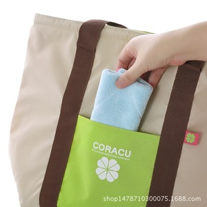 Insulated Lunch <b>Bag</b> Bento <b>Bag</b> Waterproof Mommy <b>Bag</b> For Daily Use With <b>Cooling</b> Feature - Product Image 5