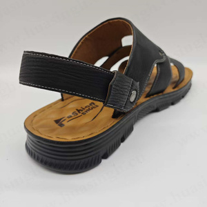 Lxg รองเท้าแตะสีดำขนาดใหญ่แห้งเร็วสไตล์วันหยุดคลาสสิกเปิดนิ้วเท้า HSW046ชายหาดชายทะเลราคาไม่แพง - Product Image 5