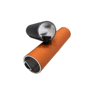 Premium Leather Textured <b>Clothes</b> <b>Rack</b> Wall Mount Aluminum Alloy Wardrobe Hardware - Product Image 3