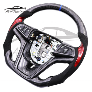 Volante de Fibra de Carbono Negro Personalizado para Chevrolet <span class=keywords><strong>CAMARO</strong></span> 5ta Generación 2012-2015 - Product Image 5