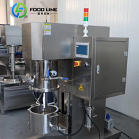 Homogénéisateur Disperseur Émulsifiant Pasteurisateur de Laboratoire, Homogénéisateur à Cornet, Mélangeur Disperseur