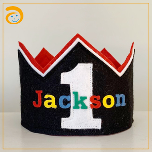 Nouvelle arrivée feutre reine couronne princesse couronne pour enfants fête d'anniversaire chapeau Halloween noël nouvel an - Product Image 5