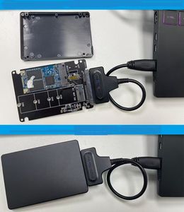 SSD-adapter M.2NGFF of MSATA-SATA3.0-adapter USB3.0-2.5SATA harde schijf 2in1 converter lezerkaartkabel - Product Image 2