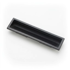 YH3721 Nouvelle poignée de meuble encastrée <span class=keywords><strong>en</strong></span> plastique ABS noir étanche pour cuisine et chambre à coucher - Product Image 2