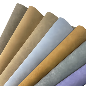 วัสดุบรรจุภัณฑ์หนังเทียม PU เปลี่ยนสีลายนูนสำหรับสมุดโน้ตอัลบั้มรูปเครื่องประดับปกกล่อง - Product Image 4