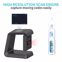 Lettore di Carte Bancarie NFC con Dati Visibili, Scanner Portatile Wireless OCR per Passaporti, PDF417, Patenti e Codici a Barre 2D QR