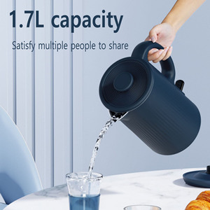 กาต้มน้ำไฟฟ้า 1.7 ลิตร สแตนเลสสตีล ต้มเร็ว สำหรับใช้ในครัวเรือน 304 ระบบปิดอัตโนมัติ มาตรฐานยุโรป 220V - Product Image 4