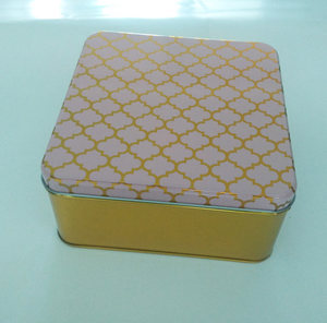 Cookie tinplate lưu trữ <span class=keywords><strong>tin</strong></span> có thể vuông kim loại <span class=keywords><strong>tin</strong></span> có thể lưu trữ container chất lượng vượt trội Cookie bao bì hộp thiếc - Product Image 5