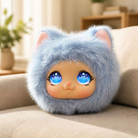 Peluche IA Mignonne Interactif Intelligent, Animal en Peluche Doux et Moelleux Parlant avec Rembourrage en Coton PP, Hauteur 0-10cm, Cadeau pour Enfants
