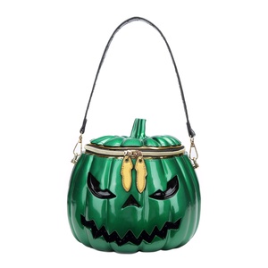 Women Cute Halloween Pumpkin Evening Bag Unique Clutch Purse with Detachable <b>Chains</b> Bag for Christmas Fancy Ball - Product Image 4