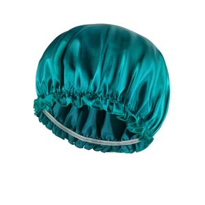 Bonnet de nuit en satin pour la protection des cheveux, prix d'usine I-0410, bonnet de douche pour femmes, bonnets en satin pour cheveux - Product Image 3