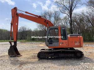 Vente en gros de machines agricoles : Excavatrice hydraulique d'occasion Hitachi ZX120 de 12 tonnes, mini-pelle, prix compétitifs - Product Image 2