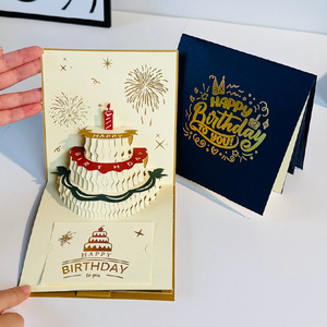 Biglietto d'<span class=keywords><strong>Auguri</strong></span> di Lusso 3D Pop-up <span class=keywords><strong>per</strong></span> <span class=keywords><strong>Compleanno</strong></span>, con Stampa a Caldo, Biglietto Unico 3D Pop-up <span class=keywords><strong>per</strong></span> Tutte le Età, con Busta - Product Image 6