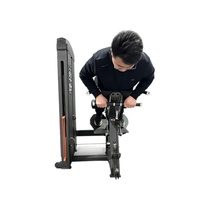 Appareil de musculation à charges guidées pour soulevé de hanche, soulevé de fessiers, et soulevé de fessiers couché sur le ventre