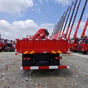 Nouveau modèle de camion grue Dongfeng DV3 4x2, grue à flèche articulée à 5 sections de 10 tonnes, vente directe sur site - Product Image 3