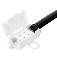 Boîtier de jonction d'alimentation et d'éclairage en ligne mini rapide à 4 pôles certifié ENEC KEMA-KEUR OP-022 avec passe-câble CE 450V 30A