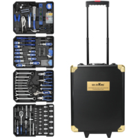 399pcs Professional Manufacturer's Household Auto Repair Tool Set Multi-Functional Hardware Hand Tools Aluminum