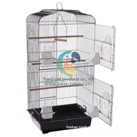 3016 Tragbare Langlebige Rostbeständige Drahtgitter-Vogelkäfige mit Sicherheitsverschluss und Ausziehbarer Schublade für Papageien - Guangdong Produktion